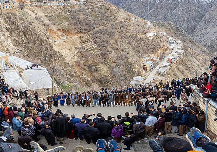 مراسم بير شاليار: رمز لتآزر الشعب الكردي